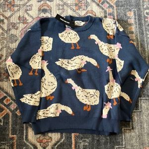 Aelfric Eden Large Goose Sweater — New w Tags